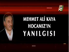 Mehmet Ali Kaya Hocamız'ın Yanılgısı! Üstadımız "Bir Asır Sonra" Dediğinde 1977 Yılından Değil, 2010 Yılından Bahsediyor!
