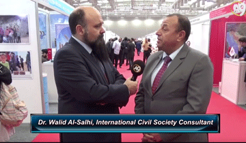 Dr. Walid Al-Salhi, International Civil Society Consultant speaks for A9 TV