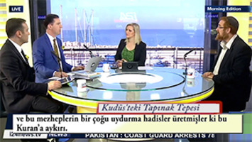 Sayın Adnan Oktar'ın temsilcilerinin İsrail'in ulusal kanalı i24news TV'deki röportajı