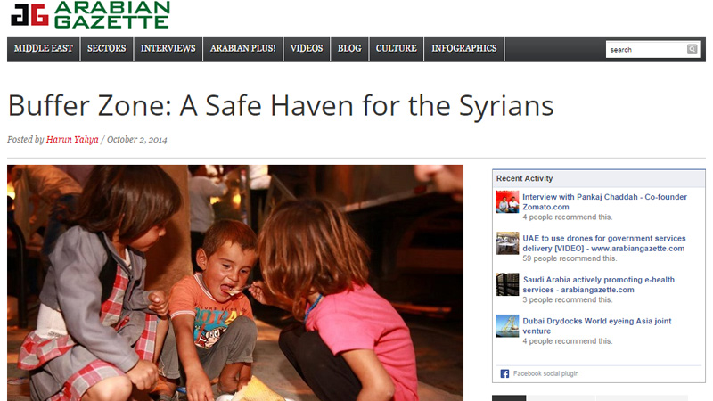 Buffer Zone: A Safe Haven for the Syrians || Arabian Gazette