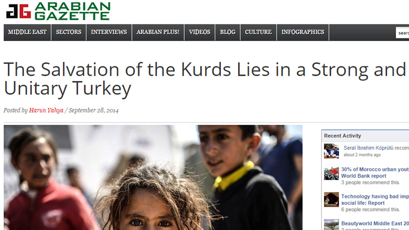 The Salvation of the Kurds Lies in a Strong and Unitary Turkey || Arabian Gazette