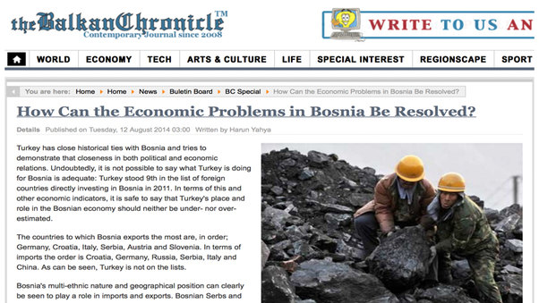 Bosna'daki ekonomik sorunlar nasıl çözülür? || Bal