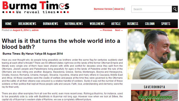What is it that turns the whole world into a blood bath? || Burma Times