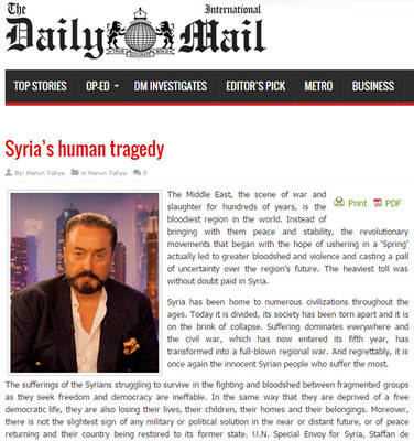 Syria's human tragedy