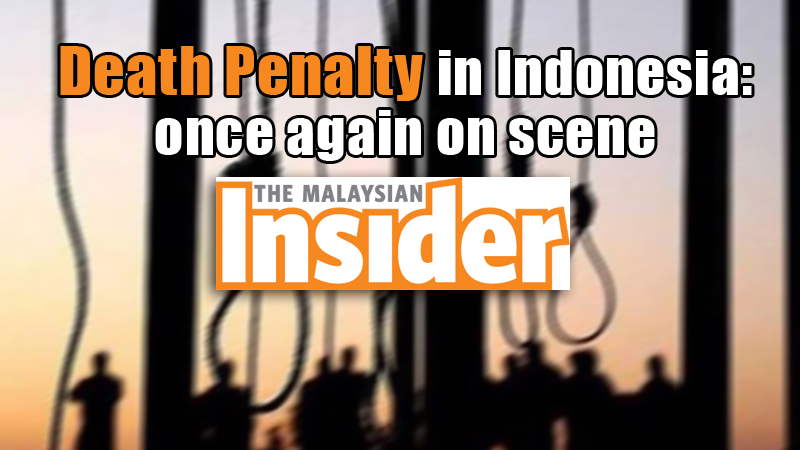 Death penalty in Indonesia: once again on scene