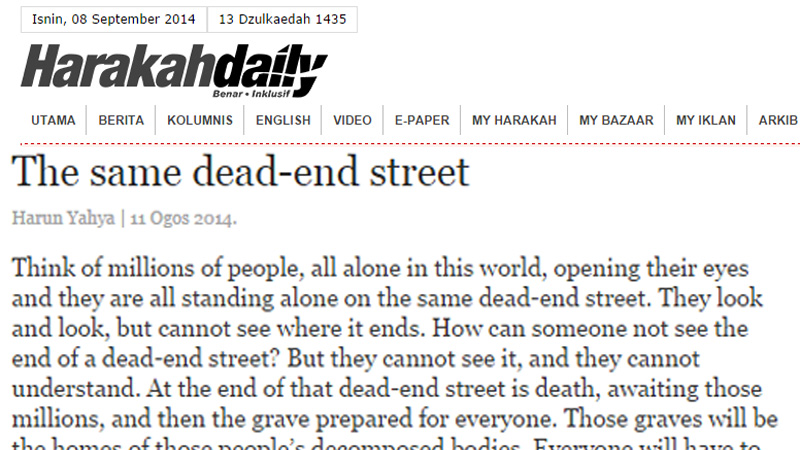 The same dead-end street || Harakah Daily