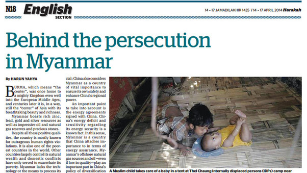 Behind the persecution in Myanmar || Harakah Daily