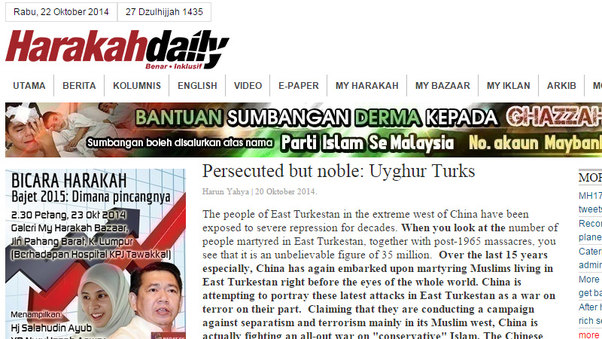 Persecuted but noble: Uyghur Turks || Harakah Daily