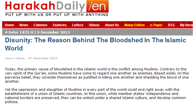 İslam Dünyasında akan kanın nedeni: İhtilaf || Harakah Daily