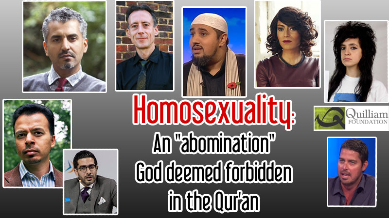 Homosexuality: An "abomination" God deemed forbidden in the Qur'an