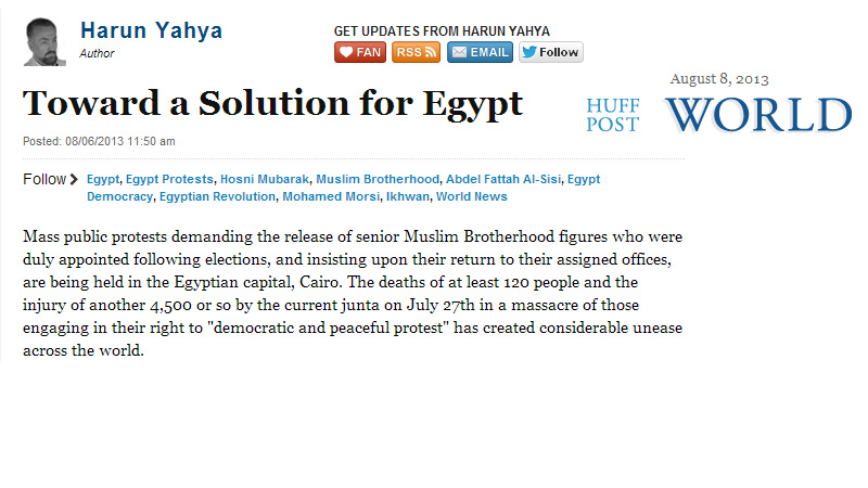 Mısır’da çözüme doğru || Huffington Post