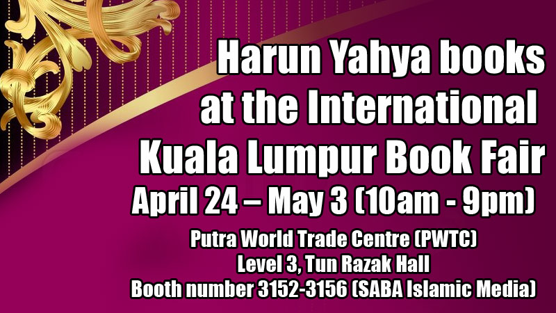 Harun Yahya books at the International Kuala Lumpur Book Fair