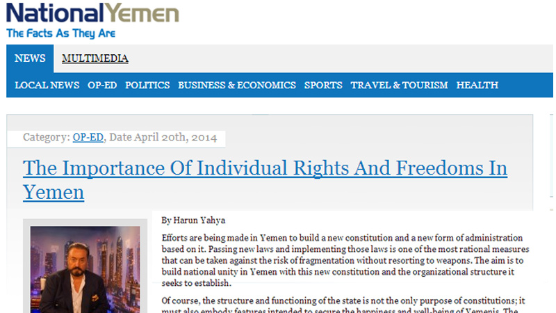 Yemen'de bireysel hak ve özgürlüklerin önemi || National Yemen