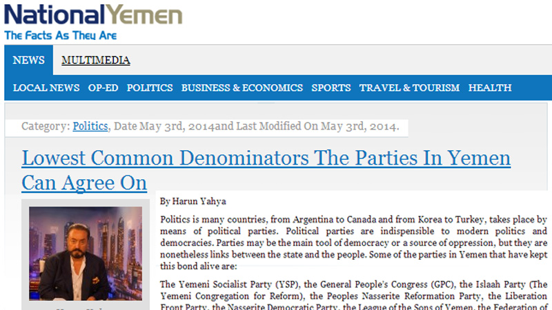 Yemen'de Partilerin Uzlaşabileceği Asgari Müşterek