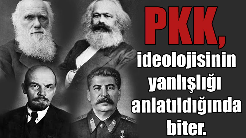 PKK ideolojisinin yanlışlığı anlatıldığında biter, silahlı çatışma yerine bu yapılmalı.