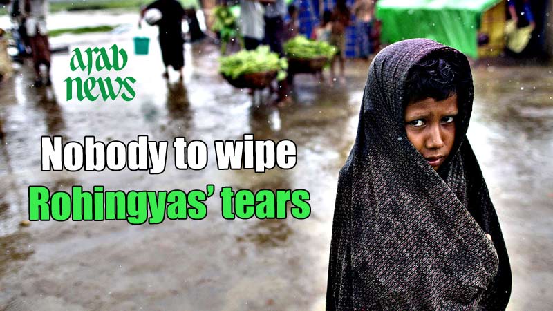 Nobody to wipe Rohingyas’ tears