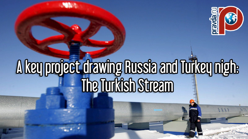 A key project drawing Russia and Turkey nigh: The 