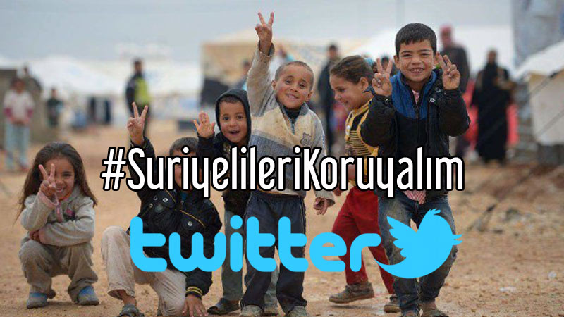 Sn. Adnan Oktar Suriyelileri sınır dışı etmek isteyenlere yönelik SuriyelileriKoruyalım etiketini başlattı.