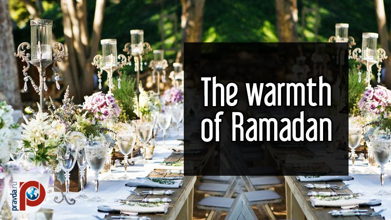 The warmth of Ramadan