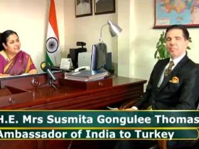 World Leaders Discuss Peace, Religion and Politics - H.E.Mrs.Susmita Gongulee Thomas - Ambassador of India to Turkey (October, 2012)