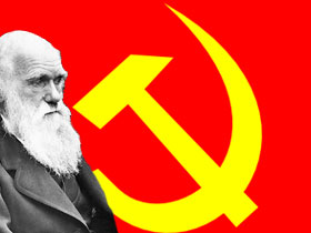 Komünist ideoloji Darwinizm'le hayat bulmaktadır