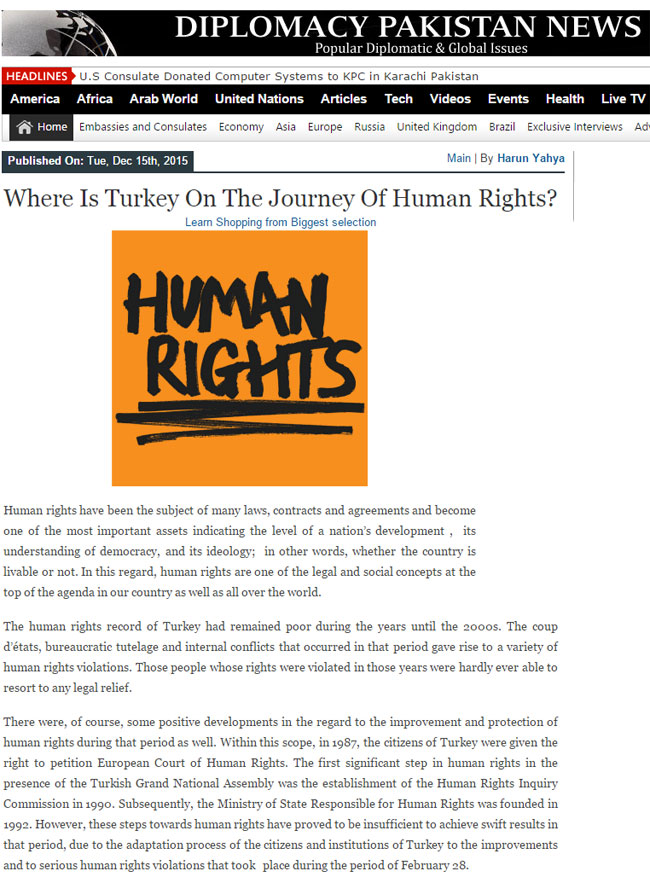 Türkiye insan hakları yolculuğunun neresinde?