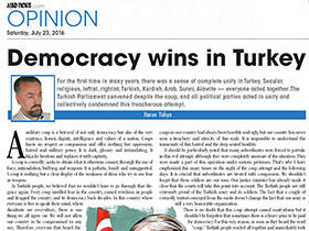 Democracy wins in Turkey