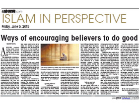 Ways of encouraging believers to do good