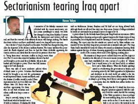 Das verborgene Unheil im Irak: Die Konfessionskrie