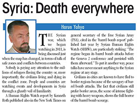 Syria: Death everywhere