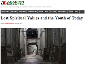 Lost Spiritual Values and the Youth of Today