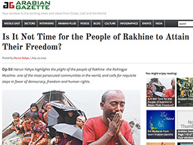 Is It Not Time for the People of Rakhine to Attain
