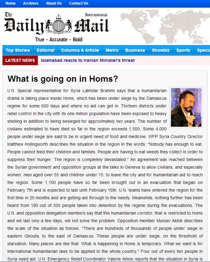Homsda nə baş verir?