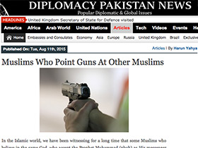 Muslims Who Point Guns At Other Muslims