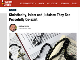 Hıristiyanlar, Müslümanlar ve Museviler bir Arada Barış İçinde Yaşayabilirler