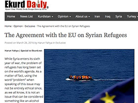 L'accord avec l'UE sur les réfugiés syriens