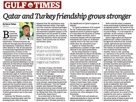 15 Temmuz Darbe Girişimi Sonrası Türkiye-Katar Dostluğu Daha da Güçleniyor
