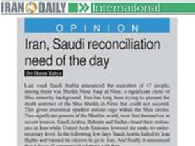 İran ve Suudi Arabistan'ın uzlaşması günün gereğidir 