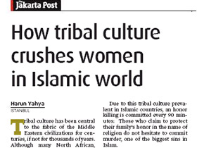 İslam Dünyasında kabile kültürü altında ezilen kad