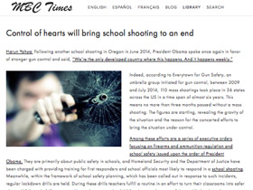 Control of hearts will bring school shootings to a