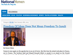 Freedom Of Ideas Does Not Mean Freedom To Insult