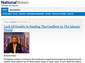 Lack Of Quality Is Feeding The Conflicts In The Islamic World
