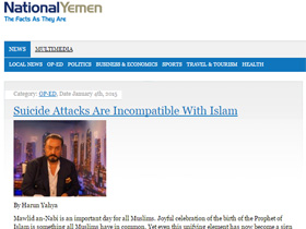 İntihar saldırıları İslam ile bağdaşmaz