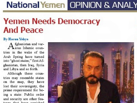 Yemen Needs Democracy and Peace