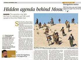 L’agenda caché derrière l’opération Mossoul