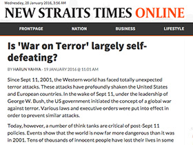 La “guerre contre le terrorisme” est-elle en grand