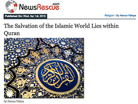 The Salvation of the Islamic World Lies within Quran