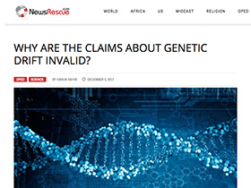 Pourquoi les affirmations sur la dérive génétique 