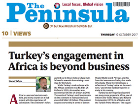 Turkey’s engagement in Africa is beyond business