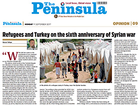 Refugees and Turkey on the Sixth Anniversary of Syrian War